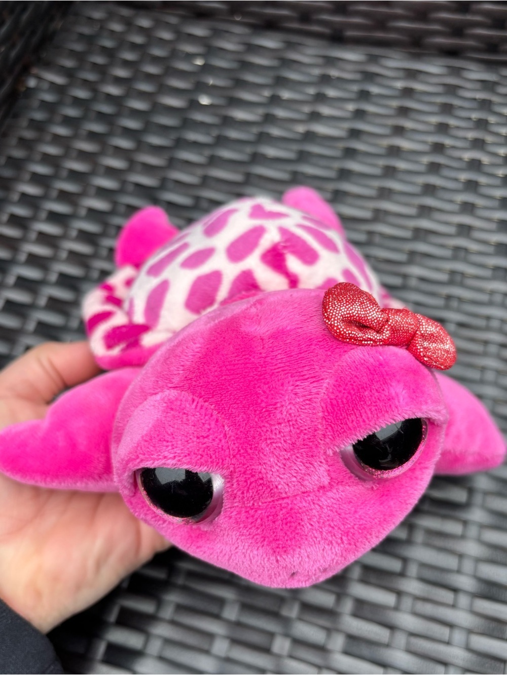 Ripley’s Aquarium Pink Sea Turtle Stuffed Animal 11” GUC